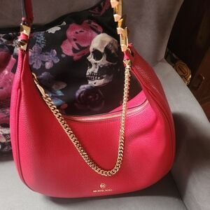 Michael kors Piper large pebbled leather shoulder bag